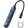 AEGTEST AGT-1988PRO Rilevatore di Gas Naturale Ricaricabile, Rilevatore di Gas con Collo da 17,5 cm, Schermo TFT, Campo 0-9999 PPM per Gas Combustibili come Propano e Metano per Casa e Camper - Blu