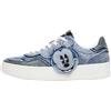 Desigual Scarpe da Donna 4 Denim Sneaker Basse, Blu 41 EU, Blu, 41 EU