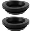 eMagTech 2 guarnizioni lavavetri 4M51-17B648-AA compatibili con Ford C-Max Focus