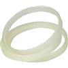 Tbest Cinghia di Trasmissione Dell'equilibratrice, Cinghia di Trasmissione Dell'equilibratrice, Staffa per Cinghia e Puleggia Tre Concavi Convessi Trasmissione 4Pj Parte (930 mm)