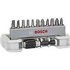 Bosch Professional Set da 11+1 Pz. Bit di avvitamento Extra Hard (PH, PZ, T, S-Bit, Accessori Trapani & Avvitatori)