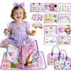 Sumtoco Busy Board, Montessori 2 Anni, Giochi Bambini 2 Anni, Giochi da Viaggio