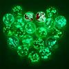 Ainiv 20Pz Palline di Vetro Luminose per Bambini, 12mm Biglie di Vetro Colorate Decorative, Che Si Illuminano al Buio,Riempitivi di Vasi, per Giochi di Marmo