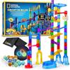 Blue Marble NATIONAL GEOGRAPHIC Percorso di Biglie Fluorescenti - Kit di Costruzione con 15 Biglie in Vetro che si Illuminano al Buio e Sacca, Gioco STEM per Bambini e Bambine