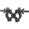 jindaaudio Morsetti Luci Scena per Traliccio Stage Lighting Morsetto Aliscaf Doppio Largo 35mm-45mm Morsetti Accoppiatori Girevoli per Truss, Carico 100kg Doppia Fibbia Clamp Ganci Luci da Palco