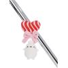NICI MagNICI Molang 62772 - Lecca-lecca di peluche con Molang, da attaccare a frigorifero, lavagna, metallo e molto altro ancora, fantastica idea regalo, 5 cm, bianco