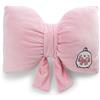 NICI Molang Morbido Cuscino in Peluche a Forma di Fiocco, da coccolare, per Bambini e Adulti, per casa, Asilo o in Viaggio, 40 x 28 cm, Rosa - 62788