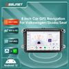 OSSURET Autoradio Android 14 per VW GOLF 5, POLO Sedan, PASSAT B6, CC, TOURAN, SCIROCCO, CADDY, Jetta, Skoda, Seat, Stereo GPS Universale da 8 Pollici