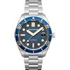 Spinnaker Mens 40mm Croft Mid Size Automatic Regiment Blue Watch with Stainless Steel Bracelet SP-5100-22