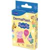 Artsana Cerotto Piccole Ferite Dermaplast Peppa Pig 2 Pezzi Da 40x60 Mm + 4 Pezzi Da 16x57 Mm + 6 Pezzi Da 19x72 Mm