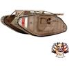 Tamiya NUOVO Tamiya 1/35 Tank Series No.57 British Army Tank Mark IV Mail motore sin...