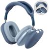 FINTIE Cover Compatibile con AirPods Max Cuffie, Protettiva Custodia Auricolare e Head Fascia Cover in Silicone Compatibile con Apple AirPods Max Cuffie, Blu