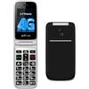 artfone G3 4G Telefono Cellulare per Anziani丨Flip Telefoni Cellulari con Tasti Grandi丨2.4 Display丨Funzione SOS丨Volume Alto丨Chiamata Rapida丨Batteria da 1300 mAh丨Base di Ricarica丨Bluetooth丨USB-C - Nero
