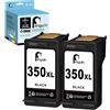 Penguin 350 XL Cartuccia d'inchiostro per HP 350 350XL Compatibile con Deskjet D4260 PhotoSmart D5300 C5550 C5280 C5200 C4585 C4580 C4480 C4400 C4380 C4280 C4272 Officejet J5780 J6410 Nero