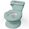 Ingenuity My Size Potty, Vasino Bambini Realistico 2-in-1 con Suono di Scarico - Riduttore WC Rimovibile - Facile da Pulire - Con Scomparto Portaoggetti, 18M+, Fino a 23 kg (Verde)