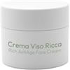 Helisia Crema Viso Ricca Helisia Cosmetics - Crema a base di Bava di Lumaca e Acido Ialuronico, Anti Age e Idratante