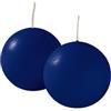 Cereria di Giorgio Risthò Candele Sfera, Cera, Blu, 4.5x4.5x4.5 cm, 12 unità