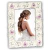 Zep S.r.l P746 Collection Love Miro - Cornice portafoto in metallo, 10 x 15 cm, colore: Bianco/Argento/Viola