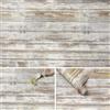 Arthome WALL DECOR Arthome Pellicola Adesiva per mobili Rustico Legno, 27cmx254cm Grigio Carta da Parati, vinile Decorativo per armadietti, mobili cucina, rimovibile, Rivestimento murale vintage a grana irregolare