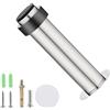 Misuyue Fermaporta da parete in acciaio inox da pavimento - Blocco porta adesivo antirumore - Fermaporta per protezione maniglie pareti e mobili (100mm)