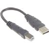 Belkin Pro Series - Cavo USB 2.0 per dispositivi, 15,2 cm, cavo USB (USB A, USB B, nero)