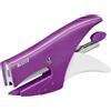 Leitz Cucitrice a Pinza, Capacità 15 Fogli, Design Ergonomico in Metallo, Include Punti, Gamma WOW, Cardboard, Verde