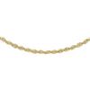CARISSIMA Collana con Catena Rope da 2mm in Oro Giallo 9ct da Donna 41cm/16