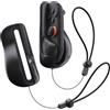 TRANSNOVO Mouse Grip per Nintendo Switch 2 Joycon 2 (2025), Set da 2 adattatori mouse ergonomici Snap-On con laccetti, pulsanti Home e C, base a scorrimento fluido per giochi FPS e shooter (Nero)