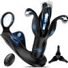 SuperLove Ultimate Anal Extender Prostate & Testicles Massager with Remote Black
