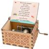 Micteney Regalo di ispirazione per bambini e donne, scatola di musica regalo bambina 10 anni figlia originale regalo di compleanno Natale laurea per bambini