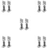 2 Pcs Sup Accessori Surf Sostituzione Della Pinna Da Vite Acciaio Inossidabile