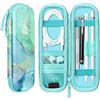 FINTIE Custodia Compatibile con Apple Pencil Pro e Apple Pencil (USB-C) e 2ª/1ª Gen - Slim Case Built-in Tasca Slot Compatibile con Apple Pen, Cavo USB, Samsung Stylus, Emerald