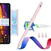ESR Penna per iPad Apple Pencil 2ª Gen, Ricarica Magnetica Wireless, Sensibilità all'Inclinazione e Palm Rejection, Stylus Pen per iPad Air 5/4, PRO 12.9/11 e Mini 6, Rosa