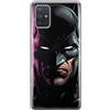 Ert Group custodia per cellulare per Samsung A71 originale e con licenza ufficiale DC, modello Batman 070 adattato in modo ottimale alla forma dello smartphone, custodia in TPU