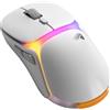 GLORIOUS Gaming - Model O3 Mouse da Gaming Wireless: batterie sostituibili InfinitePlay, Polling da 8k, Switch ottici da 130 Milioni di clic, Ultraleggero (66 g), sensore Ottico 30K DPI, RGB - Bianco