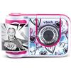 VTech - KidiZoom Print Cam Rose, Fotocamera con stampa istantanea, Foto, Selfie, Video, Schermo a Colore, Stickers, Filtri ed Effetti Rigolos, Regalo per bambini dai 5 anni - Contenuto in Italiano