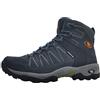 Brütting Scarpe da corsa unisex Mount Pinos High Cross, antracite, verde, arancione, 43 EU