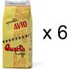 QUARTA CAFFE' Caffè Quarta Avio Oro Macinato 6 Confezioni da 250gr