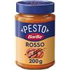 Barilla Pesto Rosso con Pomodoro, Basilico e Aceto Balsamico di Modena IGP, Senza Glutine, 200 g