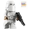 LEGO Star Wars: Snowtrooper with Blaster and Armor Kama Waist Mantello