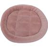 JACK AND VANILLA, Comodo Cesto per Gatti in Cotone, Design alla Moda, Lavabile in Lavatrice, Ideale per Piccoli spazi, Taglia S 55 x 45 cm, Colore Pastello, Modello Posh
