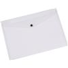 Q-Connect Portadocumenti con bottone Q-Connect A4 ppl trasparente KF01244