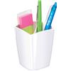 CEP Portapenne CepPro Gloss CEP in polistirolo con 2 scomparti bianco 7,4x7,4x9,5 cm - 1005300021