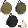 Qixuer 3 Porta premietti per Cani, Piccola Borsa per Dolcetti Portatile, Porta Premietti per Cani con Zip, Borsa di Cibo Portatile