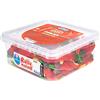 Vidal Delizie. Ripieni peperoncini ripieni Caramella di gomma con sapore ciliegia e tocco piccante. Texture morbida con copertura stabile. Senza glutine. Vassoio 75 u (~ 795 g)