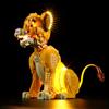 MENZAVA Kit di Illuminazione a LED Compatibile con LEGO 43247 Giovane Simba Re Leone Disney Modello da Costruire - Set di luci per a LED Il Modello (Non includere Il Modello)