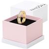 PANDORA Anello da donna Ewigkeit oro 163797C01, 56/17,8, Argento sterling, Zirconia cubica