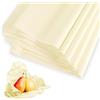 TOYMIS 25 Fogli Carta Velina Senza Acidi, 50,8x76,2cm Carta da Imballo Archivistica Senza Acidi per Conservare Imballare Proteggere Abbigliamento e Biancheria Regalo (Beige)