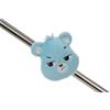 NICI Mini MagNICI Orsetti del Cuore, Brontolorso 62807 - Peluche con calamita, aderisce a superfici Metalliche, lavagne magnetiche e Manici di Borse, da Portare con sé in Viaggio, Idea Regalo, 6 cm, Blu