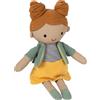 small foot Bambola di stoffa Maya, bambola alta 39 cm, con giacca rimovibile e dettagli, giocattolo per il gioco di ruolo per bambini piccoli, 12779